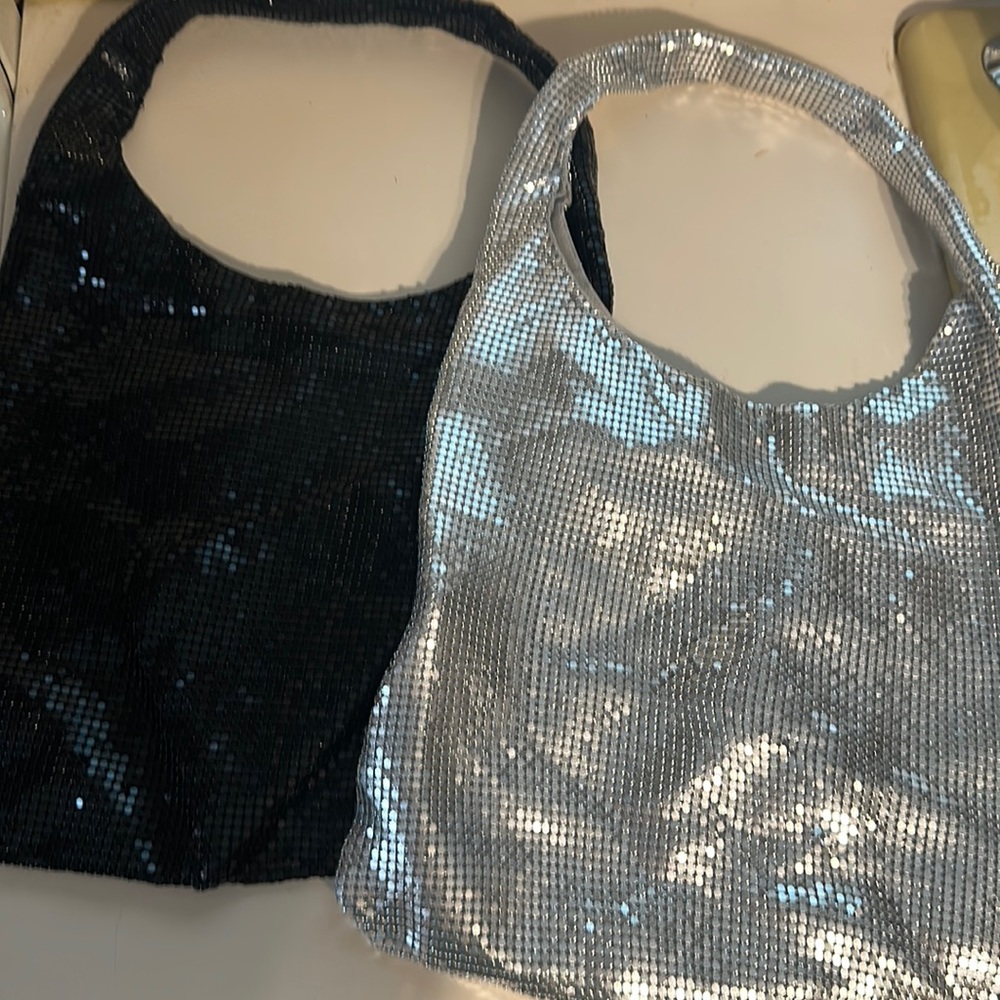 Urban outfitters purses 2 one black and one silver